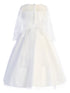 Swea Pea & Lilli Girls White Embroidery Tulle Skirt Communion Dress 6-12 - SophiasStyle.com