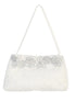 Swea Pea & Lilli Girls White Lace Communion Purse - SophiasStyle.com