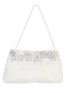 Swea Pea & Lilli Girls White Lace Communion Purse - SophiasStyle.com