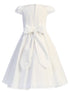Swea Pea & Lilli Big Girls White Smocked Cotton Communion Dress 7 - SophiasStyle.com