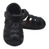 Angel Baby Boys Black Fisherman Strap Bow Sandals Shoes 4 Baby-7 Toddler - SophiasStyle.com