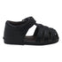 Angel Baby Boys Black Fisherman Strap Bow Sandals Shoes 4 Baby-7 Toddler - SophiasStyle.com