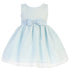 Swea Pea & Lilli Big Girls Light Blue Burnout Squares Easter Dress 7-12 - SophiasStyle.com