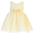 Swea Pea & Lilli Big Girls Yellow Burnout Squares Organza Easter Dress 7-12 - SophiasStyle.com
