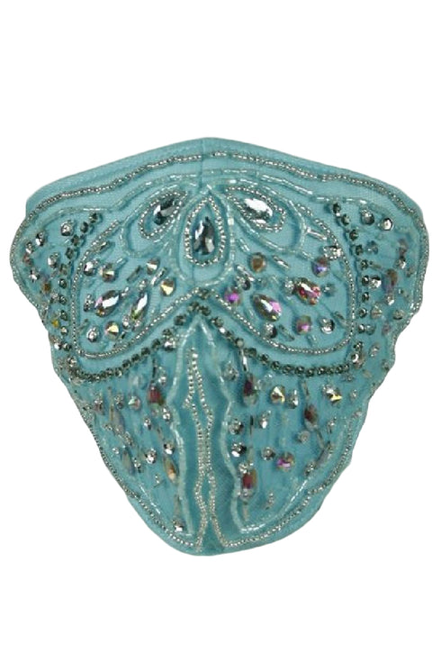 Girls Multi Color Crystal Triple Layer Reusable Cover - SophiasStyle.com