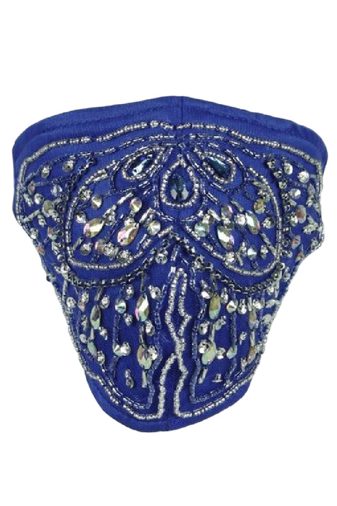 Girls Multi Color Crystal Triple Layer Reusable Cover - SophiasStyle.com