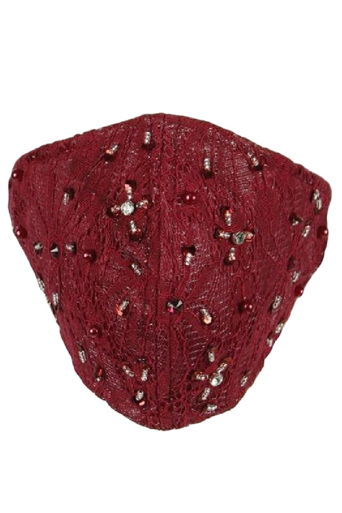 Girls Multi Color Sequin Adjustable Loops Fashion Mask - SophiasStyle.com