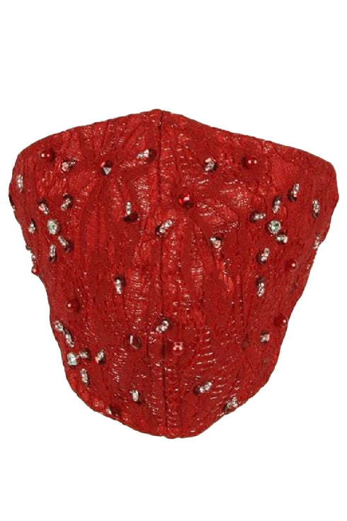 Girls Multi Color Sequin Adjustable Loops Fashion Mask - SophiasStyle.com
