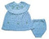 Baby Girls Multi Color Crochet Sweater Diaper Cover 2 Pc Set Newborn - SophiasStyle.com