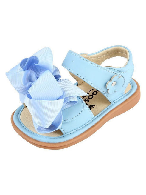 Mooshu Trainers Girls Squeaky Cute Bow Mary Jane Shoes Baby 4 - Toddler 9 - SophiasStyle.com