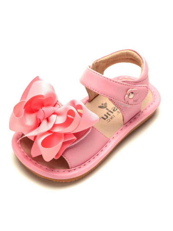 Mooshu Trainers Girls Squeaky Cute Bow Mary Jane Shoes Baby 4 - Toddler 9 - SophiasStyle.com
