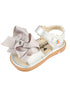 Mooshu Trainers Girls Squeaky Cute Bow Mary Jane Shoes Baby 4 - Toddler 9 - SophiasStyle.com