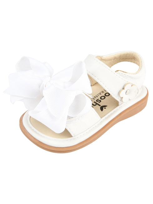 Mooshu Trainers Girls Squeaky Cute Bow Mary Jane Shoes Baby 4 - Toddler 9 - SophiasStyle.com