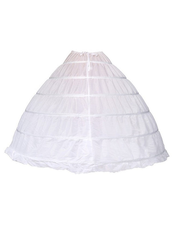 Cinderella Couture Girls String Tight 6 Hoops 49 Inches Long Junior Petticoat - SophiasStyle.com