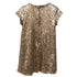 Little Girls Blush Pink Sparkle Sequin Katy Short Sleeve Shift Party Dress 2-6 - SophiasStyle.com