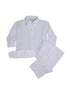 Baby Boys White 5 Pcs Shirt Jacket Pants Bow Tie Cummerbund Tuxedo Set 0-24M - SophiasStyle.com