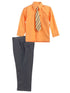 Gioberti Little Boy's 3 Piece Dress Shirt Tie Pants Formal Outfit, Sizes 2T-7 - SophiasStyle.com