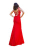 Bliss Sparkle Embellishments Deep Slit Long Dress for Women, Sizes XS-3XL - SophiasStyle.com