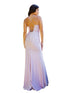 Bliss Stretch Gown for Women with Adjustable Corset Back and Draped Neckline, Sizes XS-3XL - SophiasStyle.com
