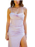 Bliss Stretch Gown for Women with Adjustable Corset Back and Draped Neckline, Sizes XS-3XL - SophiasStyle.com