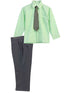 Gioberti Big Boy's 3 Piece Dress Shirt Tie Pants Formal Outfit, Sizes 8-18 - SophiasStyle.com