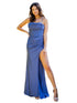 Bliss Stretch Gown for Women with Adjustable Corset Back and Draped Neckline, Sizes XS-3XL - SophiasStyle.com