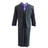 Little Boys Black Purple 5 Piece Vest Jacket Pants Special Occasion Suit 2-7 - SophiasStyle.com