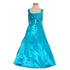 Rain Kids Blue Sleeveless Rhinestone Pageant Dress Little Girls 2T-14 - SophiasStyle.com