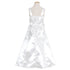 Rain Kids White Sleeveless Rhinestone Pageant Dress Little Girl 2T-14 - SophiasStyle.com