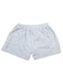 Girls Silver Sequin satin bow Elastic Waist Shorts 0M-8 - SophiasStyle.com