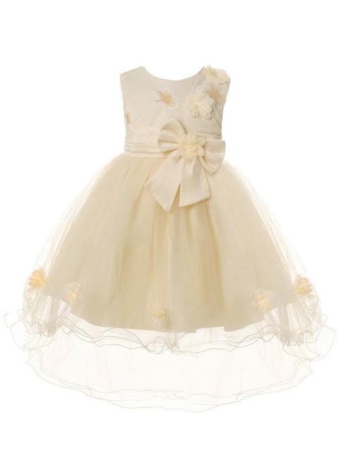 Rain Kids Baby Girls Multi Color Hi-Low Floral Special Occasion Dress 6-24M - SophiasStyle.com