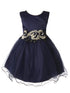Rain Kids Baby Girls Multi Color Satin Bodice Special Occasion Dress 6-24M - SophiasStyle.com