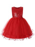 Rain Kids Girls Multi Color Sequin Organza Tulle Special Occasion Dress 3-12 - SophiasStyle.com
