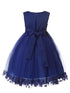 Rain Kids Girls Multi Color Glittered Lace Bodice Special Occasion Dress 12M-8 - SophiasStyle.com