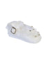 Tip Top Kids Baby Girls White Pearls Rhinestones Buckle Strap Baptism Shoes S-L - SophiasStyle.com