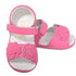 Cute Fuchsia Flower Strap Spring Sandals Baby Girls 1-Toddler 7 - SophiasStyle.com