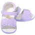 Cute Lilac Flower Strap Spring Sandals Baby Girls 1-Toddler 7 - SophiasStyle.com