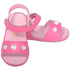 Angel Fuchsia Jeweled Strap Sandals Baby Girls 1-Toddler Girls 7 - SophiasStyle.com