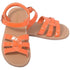 L'Amour Patent Orange Woven Strap Summer Sandals Toddler Girls 5-10 - SophiasStyle.com