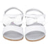 L'Amour White Bow Straps Spring Summer Sandals Little Girls 11-4 - SophiasStyle.com