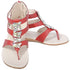 L'Amour Red Jeweled Gladiator T Strap Sandal Little Girl 11-4 - SophiasStyle.com
