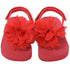 L'Amour Red Sequin Strap Flower Flip Flop Sandals Toddler Girls 5-10 - SophiasStyle.com