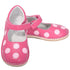 L'Amour Fuchsia Pink Dot Mary Jane Dress Shoe Baby Toddler Girl 4-10 - SophiasStyle.com