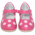 L'Amour Fuchsia Pink Dot Mary Jane Dress Shoe Baby Toddler Girl 4-10 - SophiasStyle.com