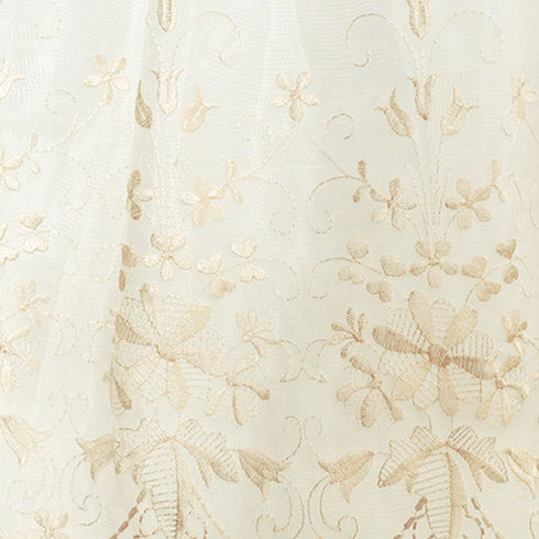 Sweet Kids Baby Girls Champagne Bouquet Organza Easter dress Size 12M - SophiasStyle.com