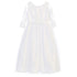 Sweet Kids Big Girls White Embroidered Lace Scallop Communion Dress 7-16 - SophiasStyle.com