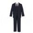 Sweet Kids Big Boys Navy Button Jacket Vest Shirt Tie Pant Suit 8-20 Husky - SophiasStyle.com