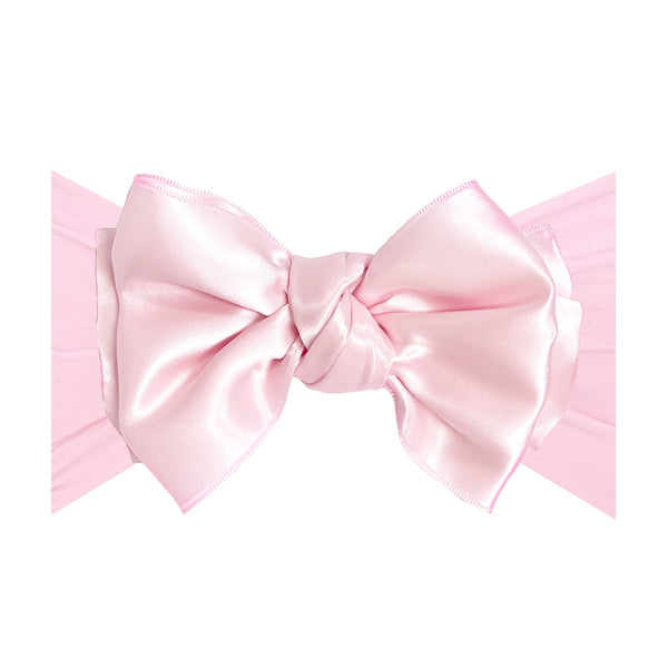 satin-fab-pink Baby Bling Bows clips headbands - Sophia's StyleSATIN FAB-