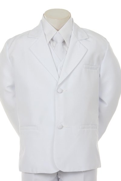 Rain Kids Boys Straight-Cut 5-Piece Special Occasion Suit Set, Sizes 2T-20 - SophiasStyle.com