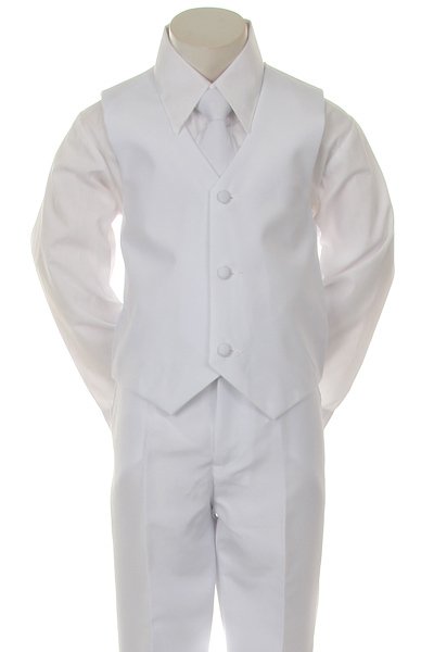 Rain Kids Boys Straight-Cut 5-Piece Special Occasion Suit Set, Sizes 2T-20 - SophiasStyle.com